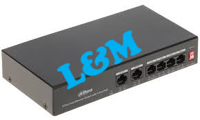 Dahua PFS3006-4ET-60 4-Port Fast Ethernet Poe Switch