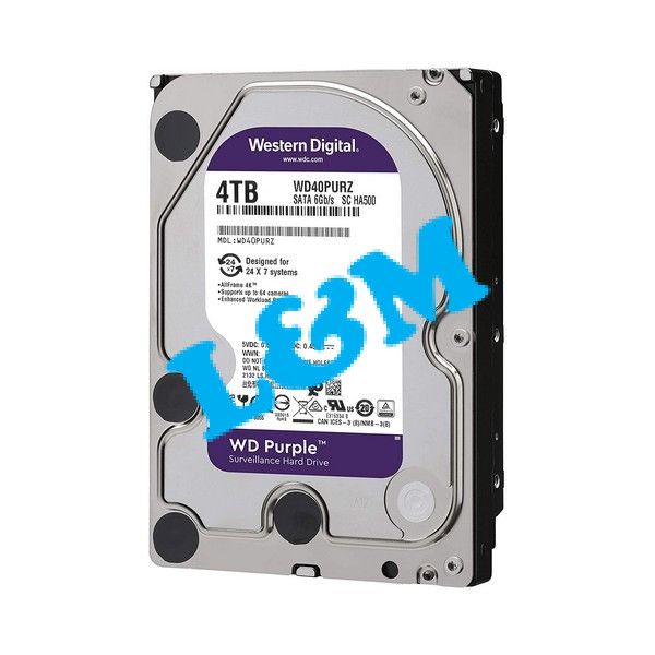 Western Digital WD Purple 4TB Surveillance Hard Disk Drive