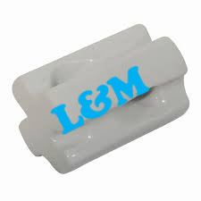 Porcelain electric fence insulators