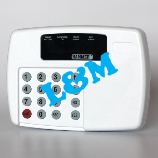Hammer energizer led keypad